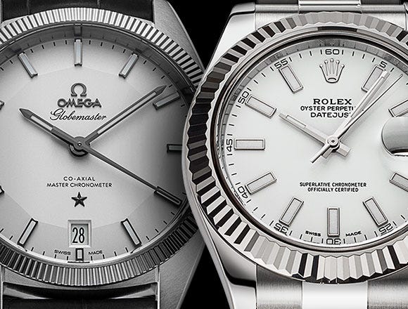 Review: Rolex DateJust vs Omega Globemaster