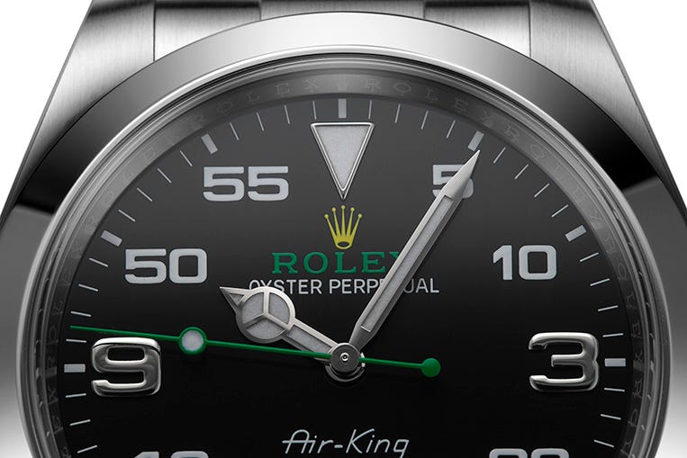 Rolex Air-King 116900 crown